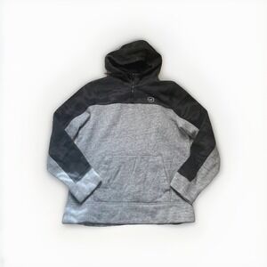 Hollister Men's sz M Full Zip Up Hoodie Long Sleeve‎ Hooded Jacket Black Camo